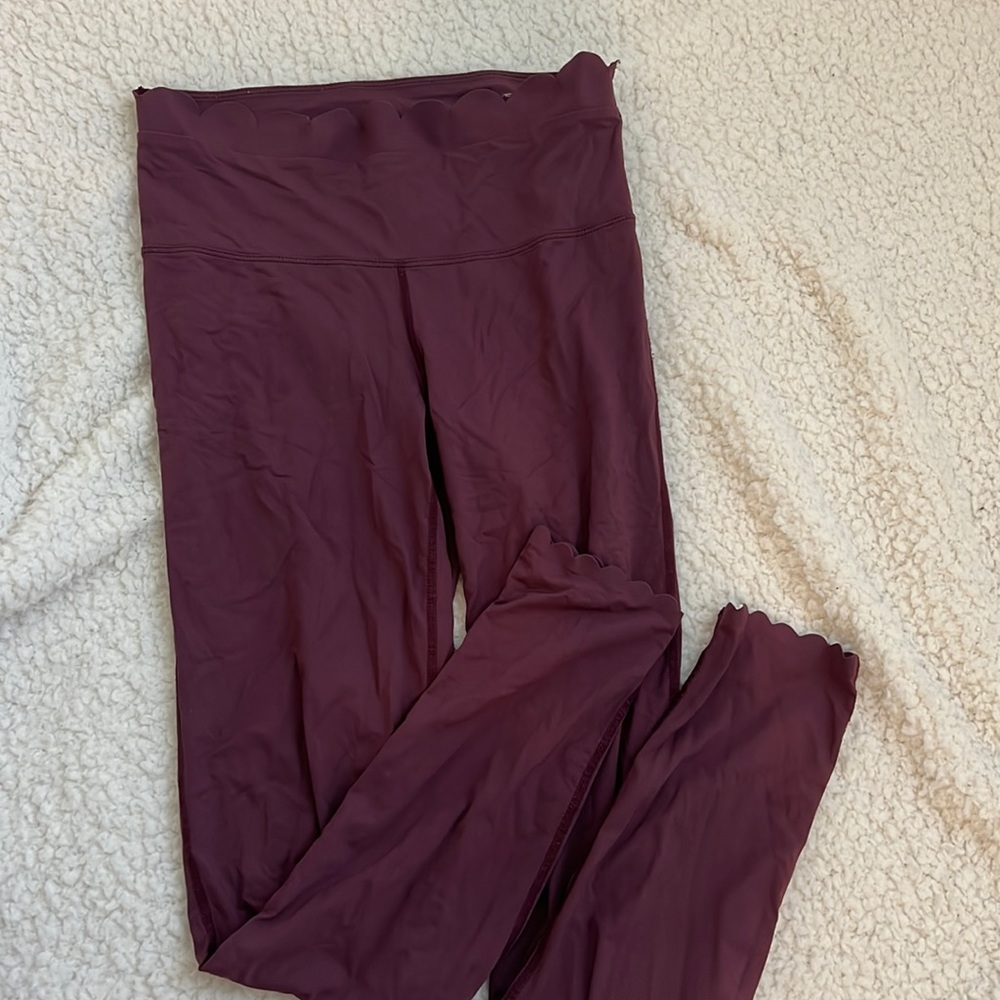 Ruffle top leggings